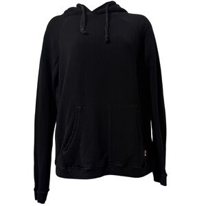 Freecity Black Hoodie Sz 1 or Small Loungewear Comfort Lightweight